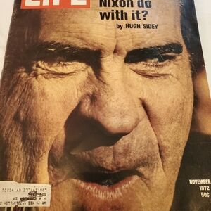 Life "What Will Nixon  Do With It " NOV 17,1972